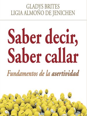 cover image of Saber decir, saber callar